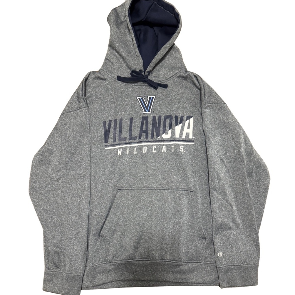 Champion Gray Villanova Wildcats Hoodie